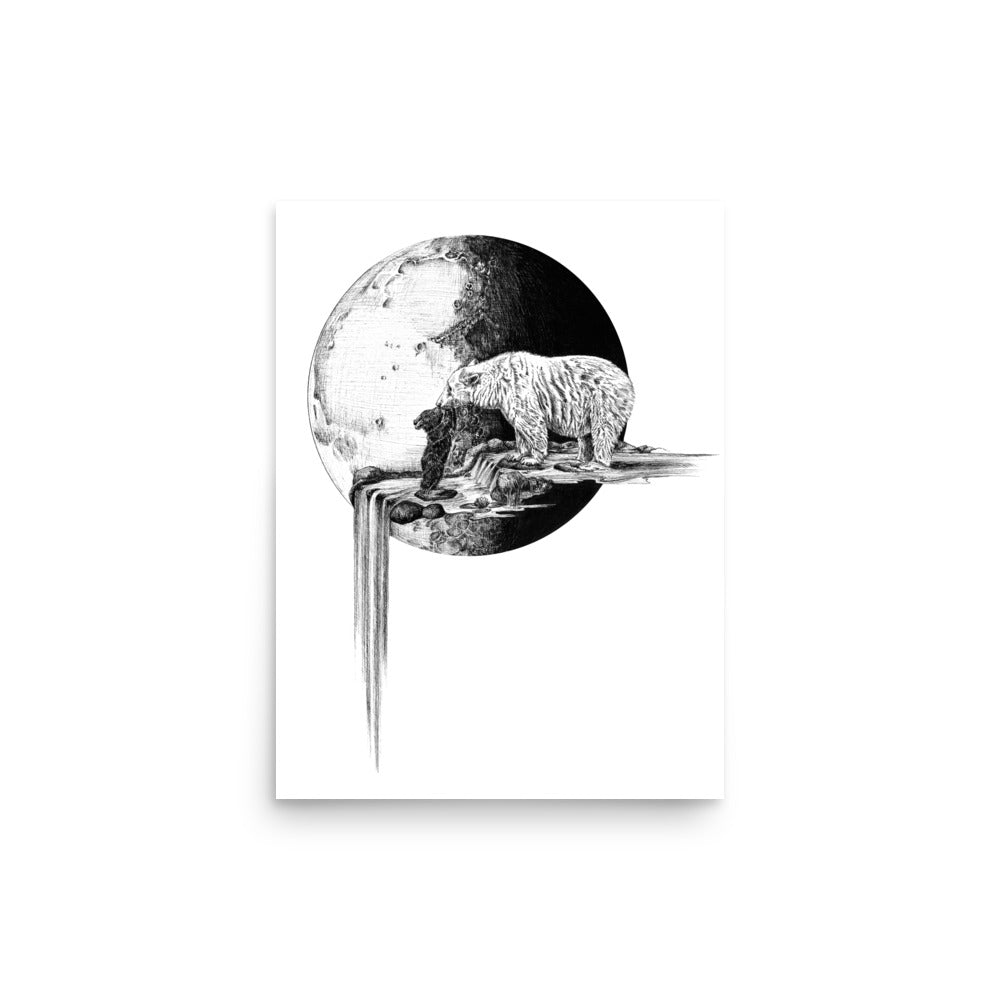 Lunar Bears- Print