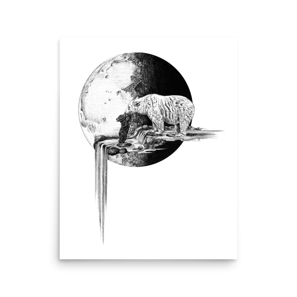 Lunar Bears- Print