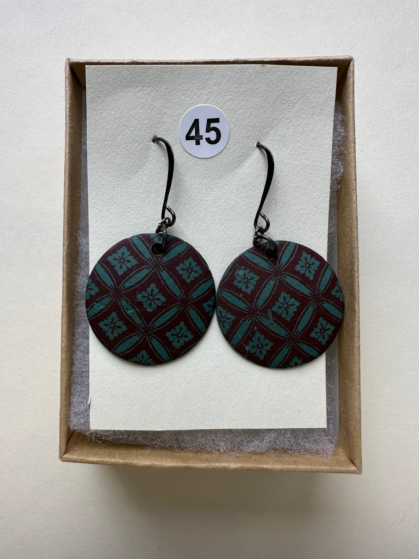 Ceramic Earrings- #45