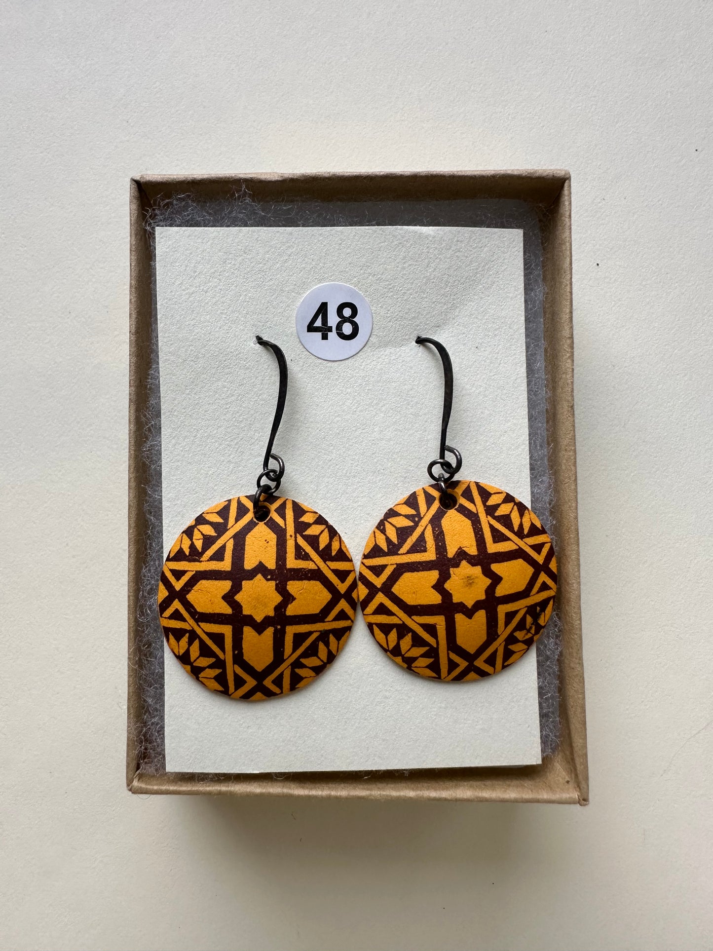 Ceramic Earrings- #48