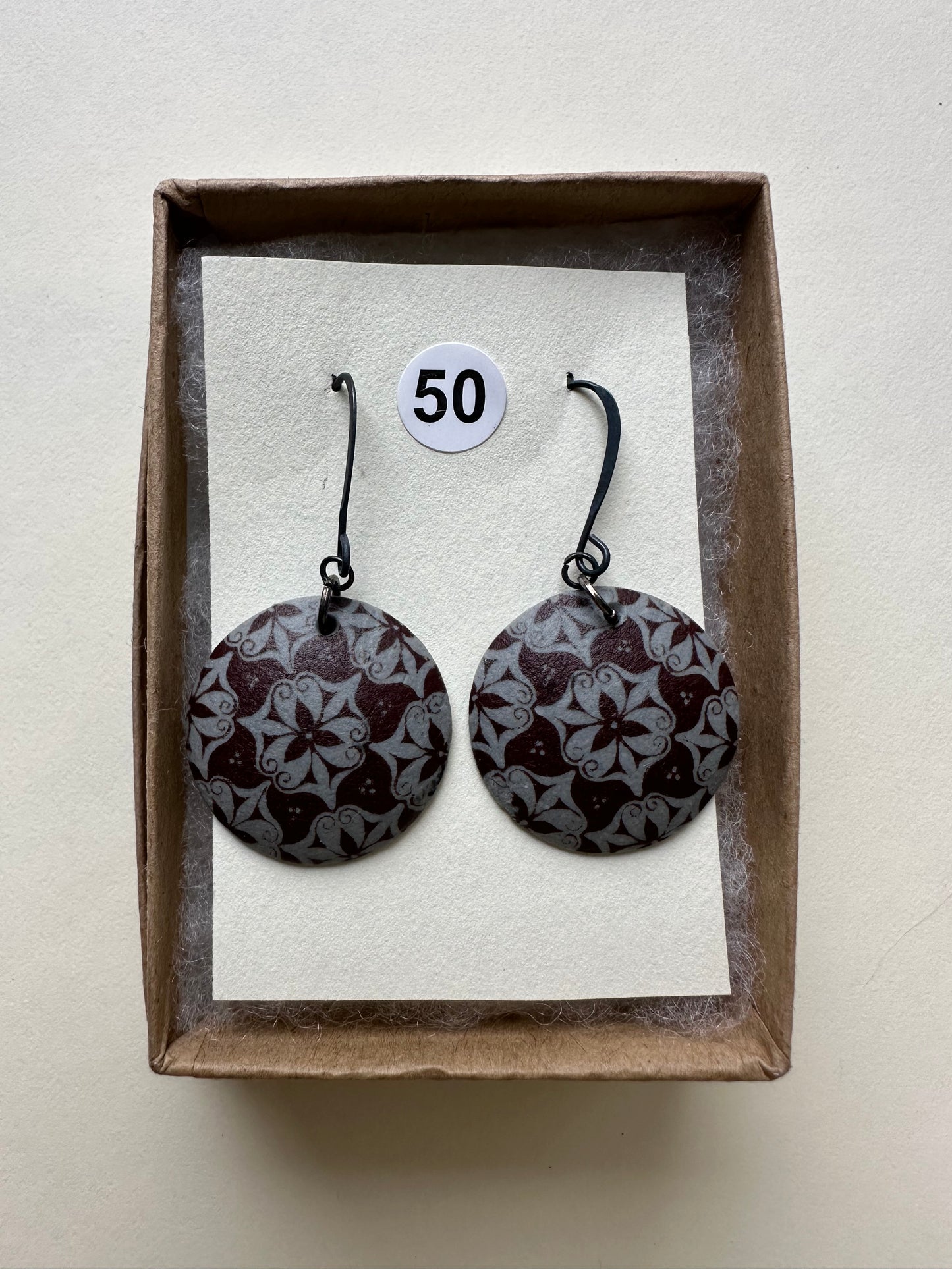 Porcelain Earrings- #50