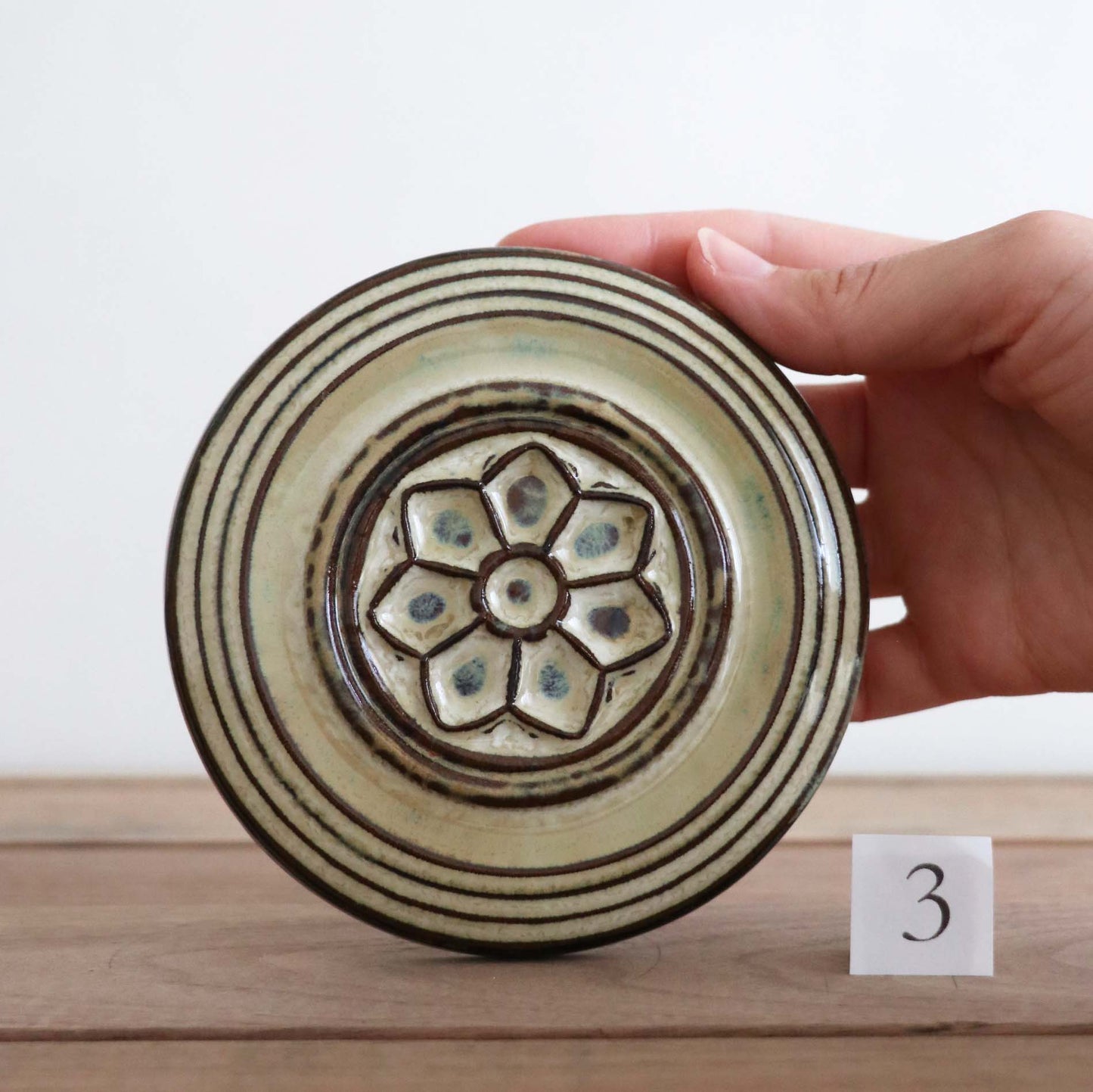 Round Rose Window Wall Tile: 3